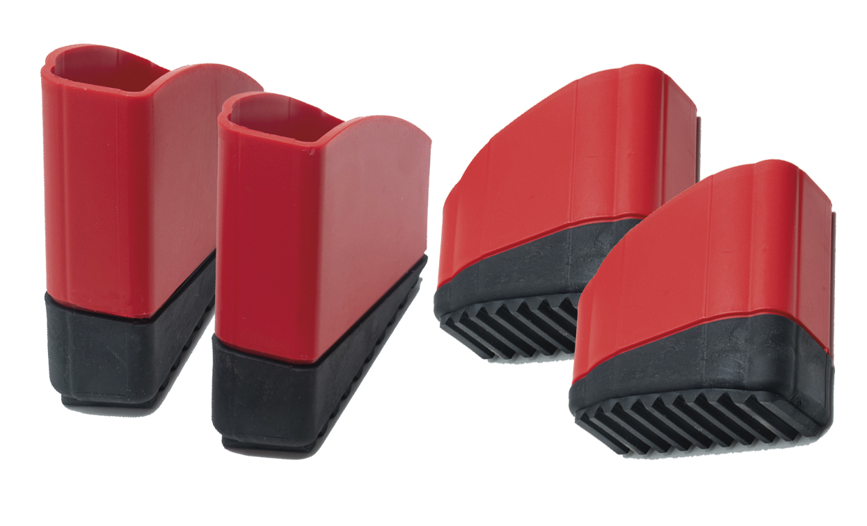 Juego de 4 pies de escaleras ProfiStep Multi (6 peldaños)